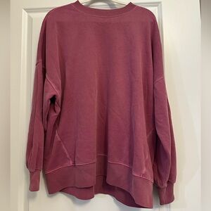Abercrombie & Fitch Women's Mauve Crew Neck Sweater